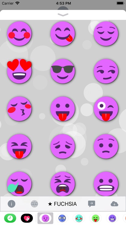 FUCHSIA Emoji • Stickers