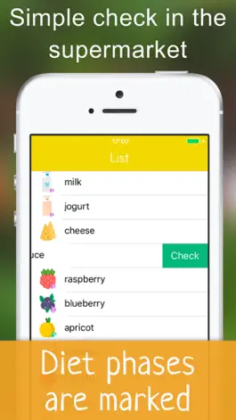 Game screenshot Adkins app Diet shopping list Food checker planner apk
