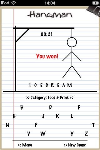 Hangman Classic screenshot 4