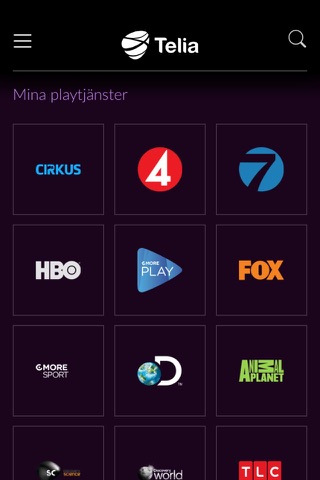 Telia Play screenshot 3