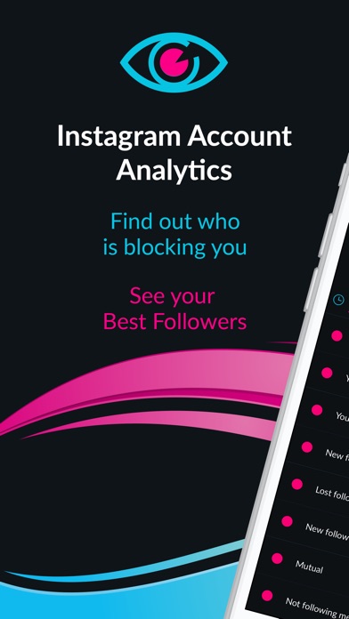 Analyze instagram following