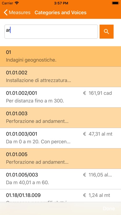 LibrettoMisure screenshot 3