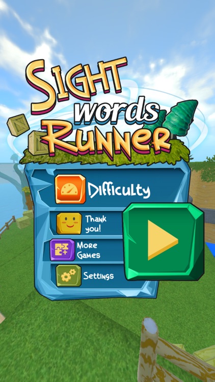 Sight Words Runner