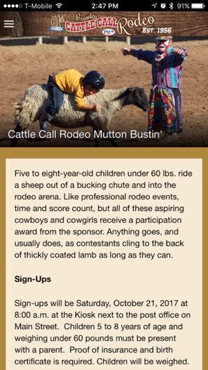 Brawley Cattle Call Rodeo(圖3)-速報App