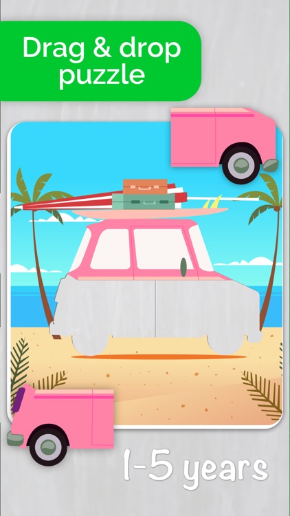 Cars, Planes: Puzzles Games for Kids & Toddler! screenshot-0