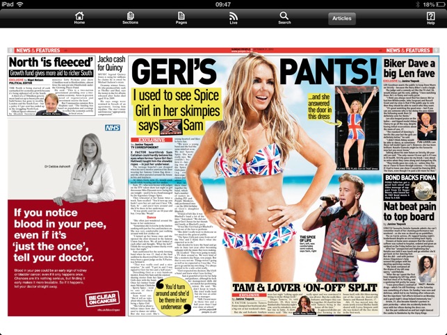 Sunday People Newspaper (iPad)(圖2)-速報App