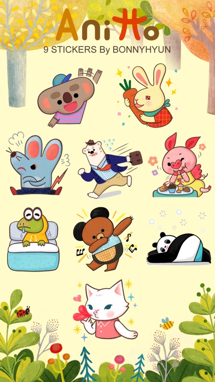 Anitto friends by Feeligo