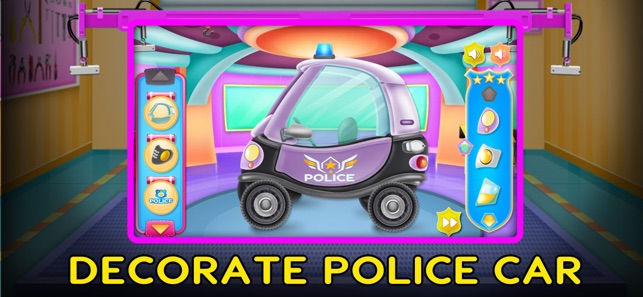 Cartoon Police Car Wash(圖4)-速報App