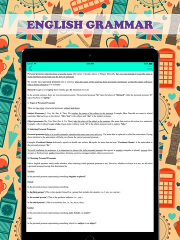 Learn English app: Pronouns screenshot 3