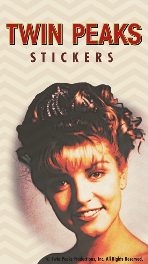 Twin Peaks Classic Stickers