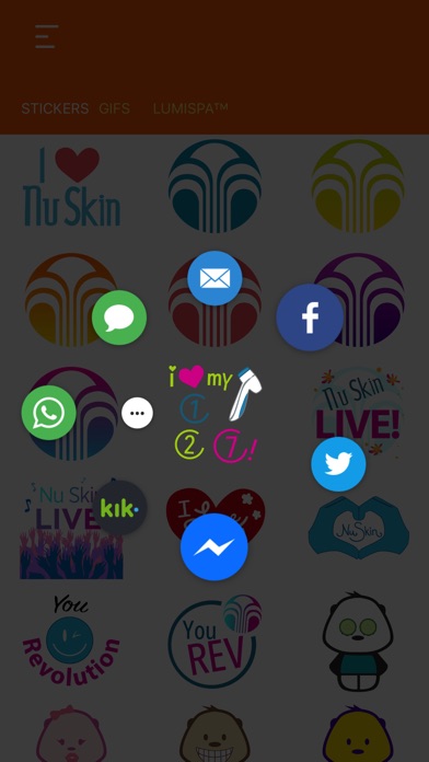 Nu Skin Social Keyboard screenshot 3