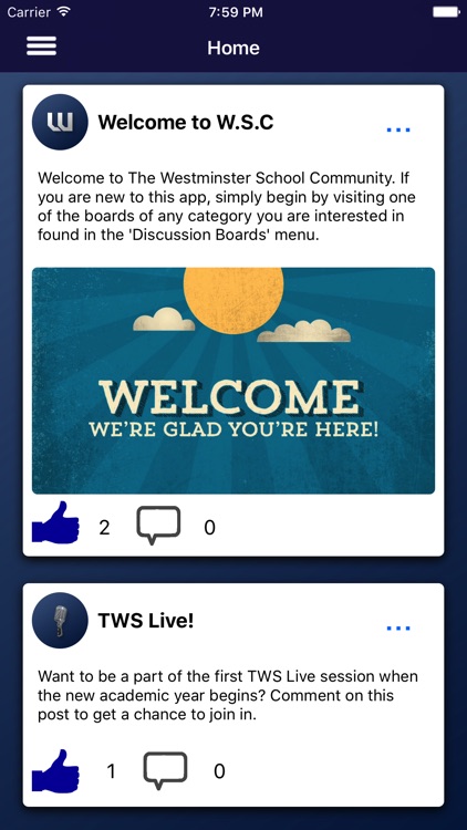 WSC - T.W.S Community App