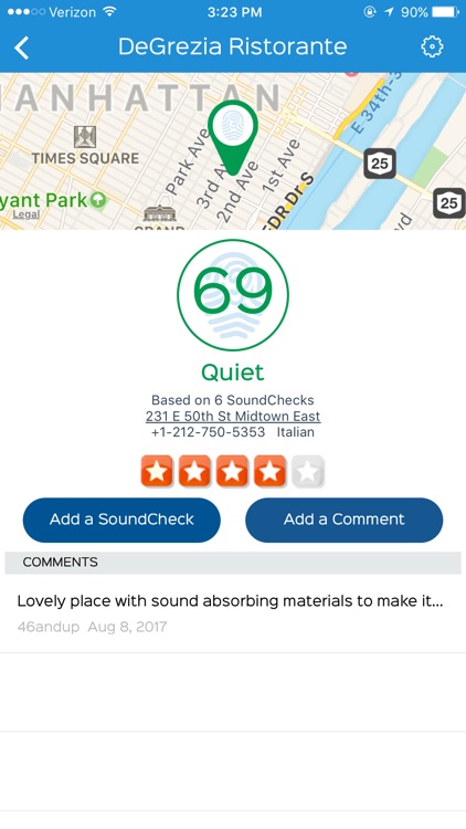 SoundPrint, find a quiet spot screenshot-3