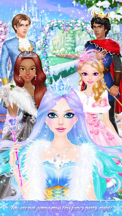 Princess Salon: Frozen Party screenshot-4