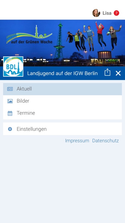 Landjugend auf der IGW Berlin