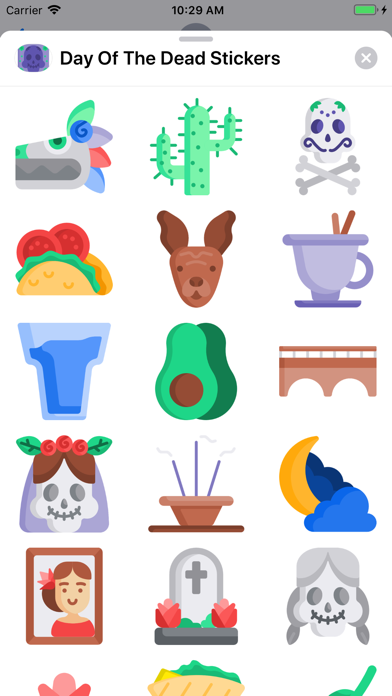 Day Of The Dead Stickers screenshot 2