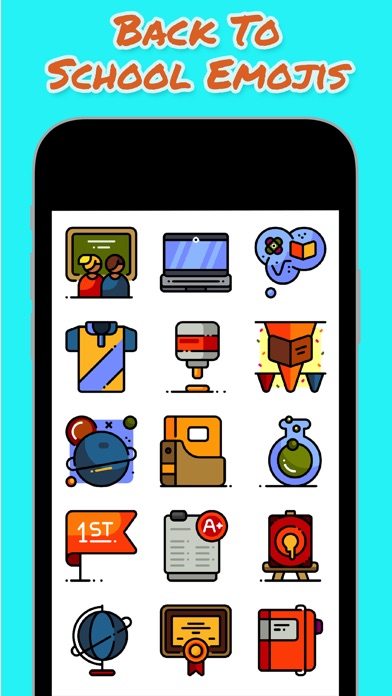 Back To School Emojis screenshot 2