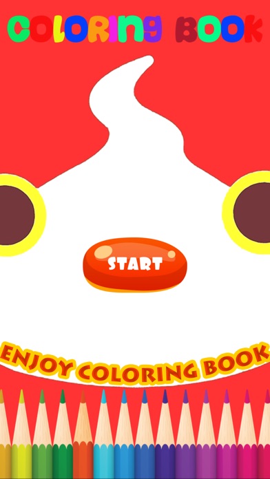 Coloring Book For Yokai screenshot 4