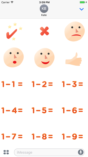 Math Subtraction Practice Stickers(圖1)-速報App