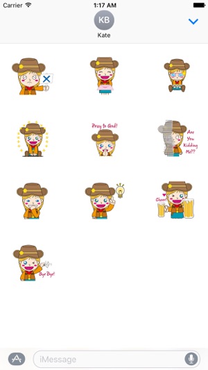 Cute Cowgirl Sticker(圖3)-速報App