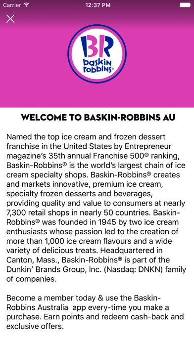 Baskin-Robbins Australia screenshot 3