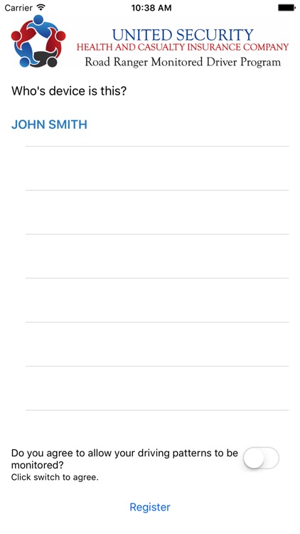 Road Ranger Monitored Driver