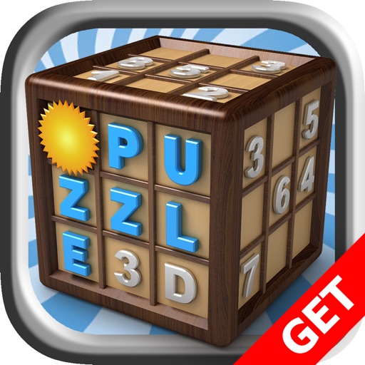 3D Number Puzzle icon