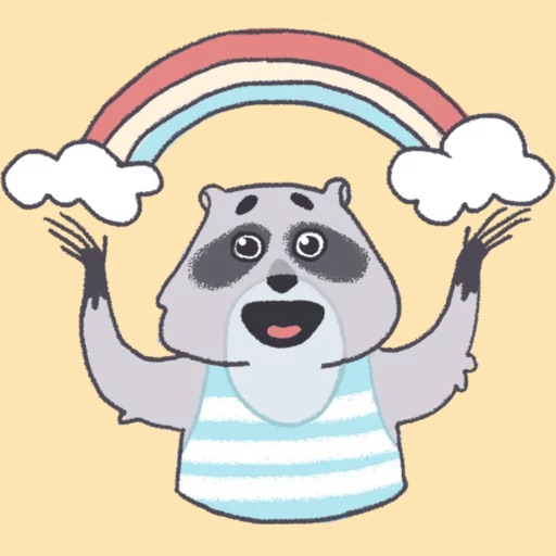 Raccoon Tom Stickers icon