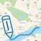 This is a very easy to use app, you can draw anything you can imagine on the map
