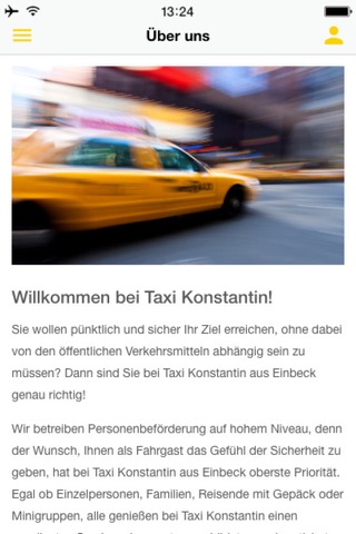 Taxi Konstantin Einbeck screenshot 2