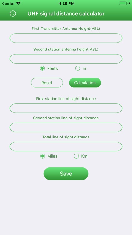 UHF signal distance calculator screenshot-4