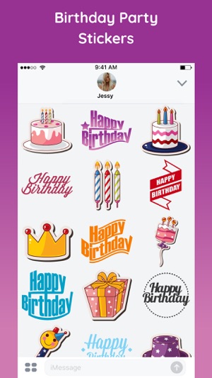 Happy Birthday Emoji Sticker(圖3)-速報App