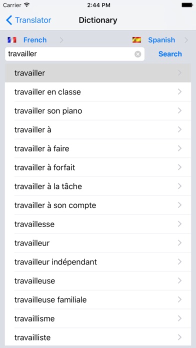 【图】Offline Translator Fr-Es(截图2)