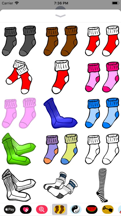 Soft Sock Stickers screenshot-0