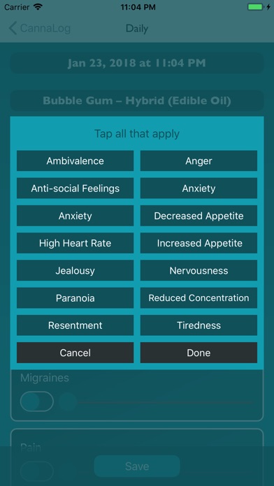 CannaLog screenshot 3