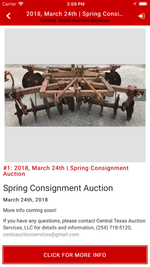 Central Texas Auction Services(圖4)-速報App