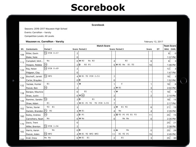 Takedown Scoring and Stats(圖3)-速報App