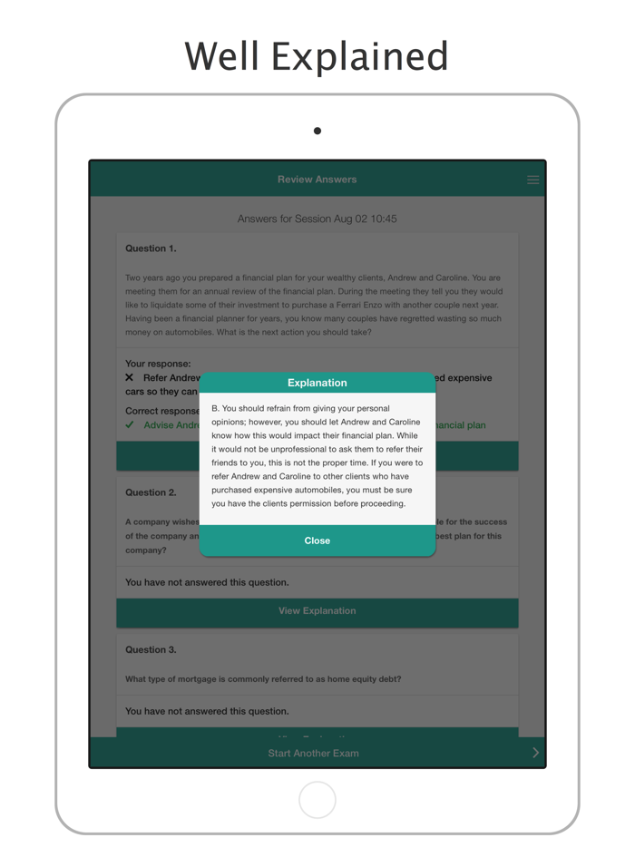 CFP Certified Financial Planner - 2017