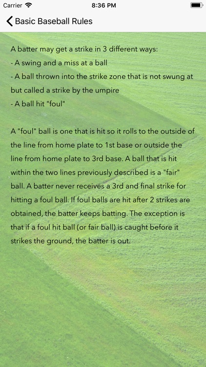 Baseball Rules