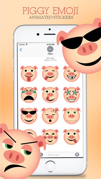 Animated Piggy Stickers! screenshot 3