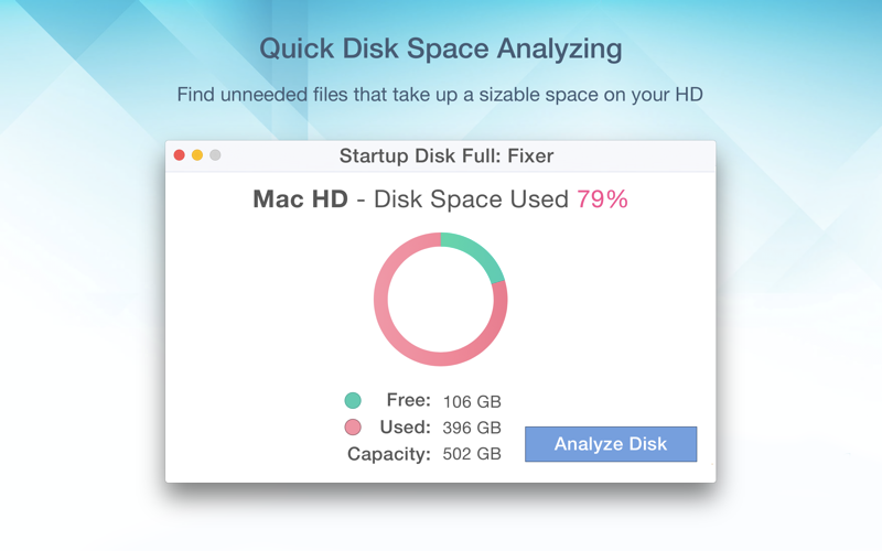 Startup Disk Full Fixer thumbnail 3