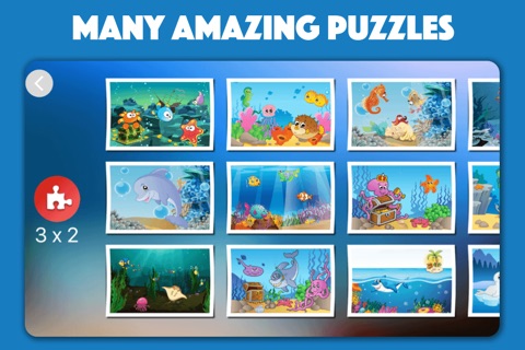 Ocean puzzles for kids and toddlers screenshot 2