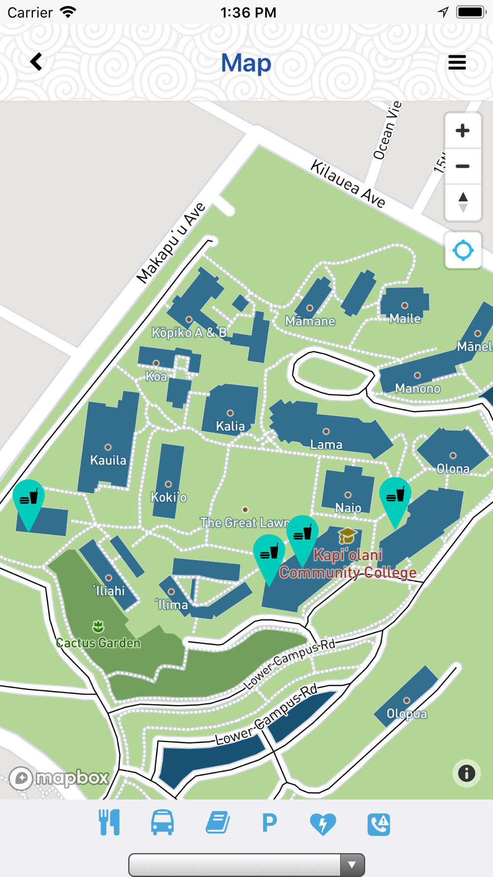 Kapiolani Community College Map Kapiolani Community College Free Download App For Iphone - Steprimo.com