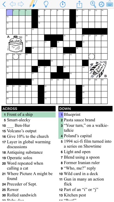 Puzzazz Crossword & Puzzle iPhone Puzzazz Crossword & Puzzle iPhone