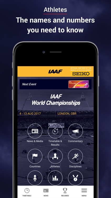 Official IAAF World Championships - London 2017