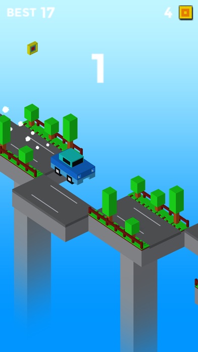 Puzzle game Crossy Bridges screenshot 2