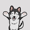 My HuskyMoji Dog Stickers