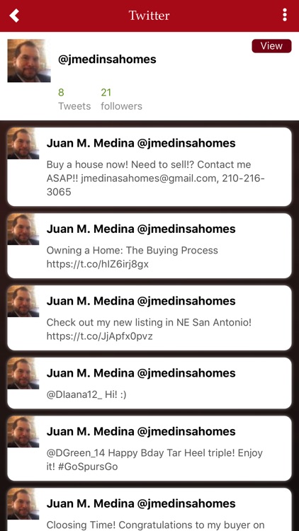 Juan M. Medina, Realtor