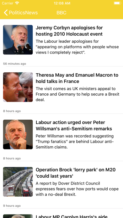 Politics News Pro - RSS Reader screenshot 3