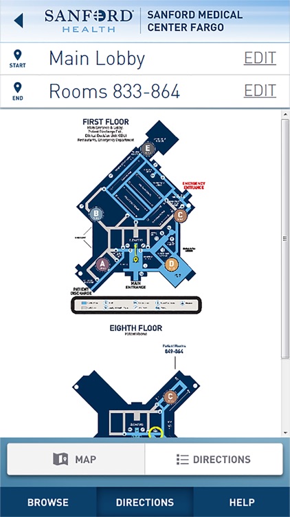 Sanford Health Maps screenshot-3